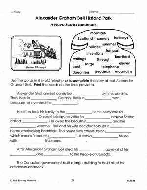 Canada's Landmarks Grades 1-3