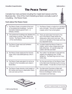 Canadian Comprehension Grades 5-6