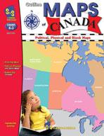 Outline Maps of Canada Grades K-3