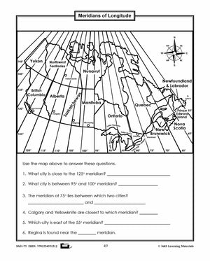 Outline Maps of Canada Grades K-3