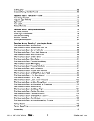 Today's Canadian Families Grades 2-3