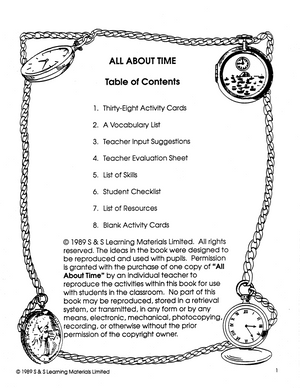 All About Time Grades 4-6