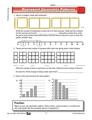 Canadian Patterning Lesson Plans & Activities Grade 3