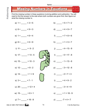 Canadian Patterning Lesson Plans & Activities Grade 3