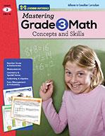 Mastering Canadian Grade 3 Math - Adheres to the Canadian Curriculum!