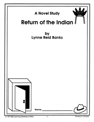 Return of the Indian: Novel Study Guide Gr. 4-6