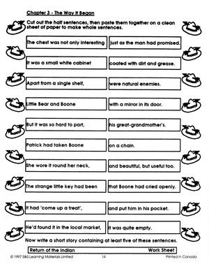 Return of the Indian: Novel Study Guide Gr. 4-6