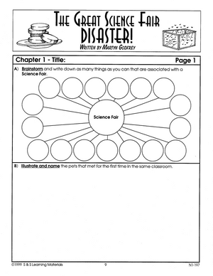 The Great Science Fair Disaster, by Martyn Godfrey Lit Link Gr. 7-8