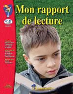 Mon rapport de lecture 4e à 6e année