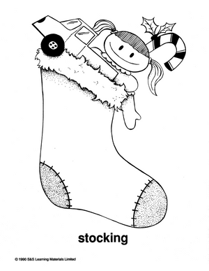 Christmas Black & White Picture Collection Grades K-8
