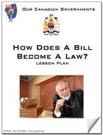 Canadian Government Lesson: How Does a Bill Become a Law? Grades 5+