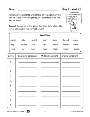 Canadian Daily Phonics Grade 3 | Vowels | Blends | Suffixes | Syllabication