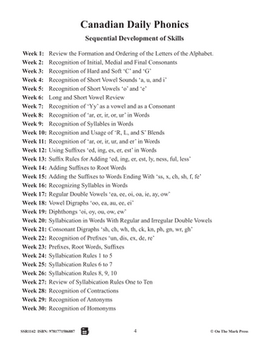 Canadian Daily Phonics Grade 3 | Vowels | Blends | Suffixes | Syllabication