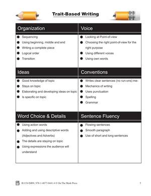 Sentence Writing - Canadian Writing Series Gr. 4-6