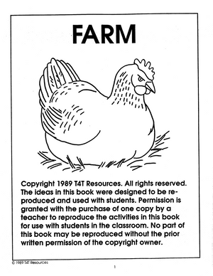 Farm - An Integrated Theme Unit Grades 2-3