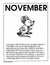 November - An Integrated Theme Unit Grade 1