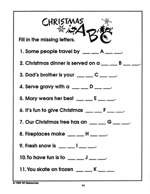 Christmas - An Integrated Theme Unit  Grades 2-3