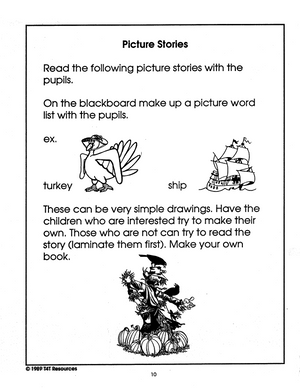 Thanksgiving - An Integrated Theme Unit Grade 1