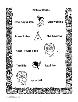Thanksgiving - An Integrated Theme Unit Grade 1