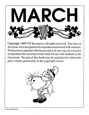 March - An Integrated Theme Unit Grade 1