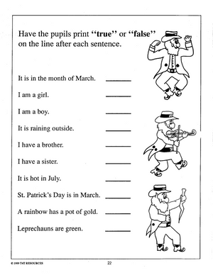 March - An Integrated Theme Unit Grade 1