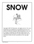 Snow- An Integrated Theme Unit Grade 1
