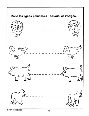 L'action de grâce Unité thématique - Jardin d'enfants