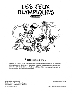 Les Jeux Olympiques 4e à 6e année